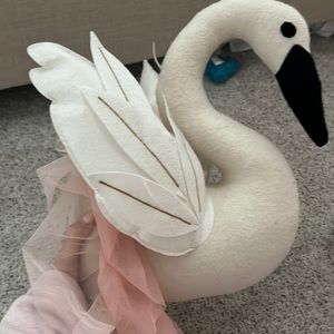 Swan Wall Decor for baby girls nursery